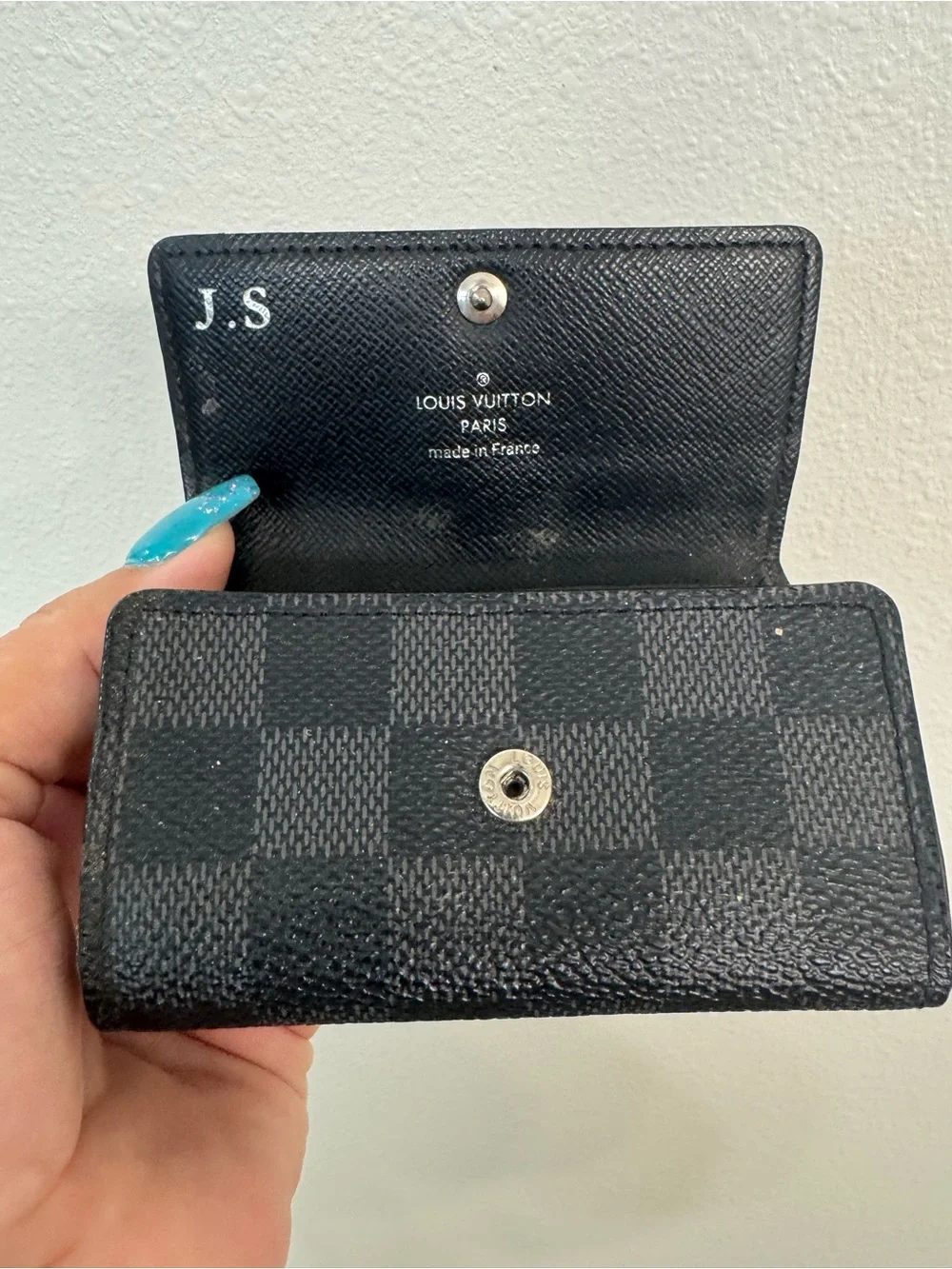 Louis Vuitton Damier graphite Key Holder